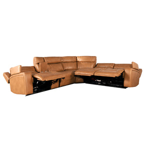 Open view of Bodhi Earth 6 Piece Power Sectional