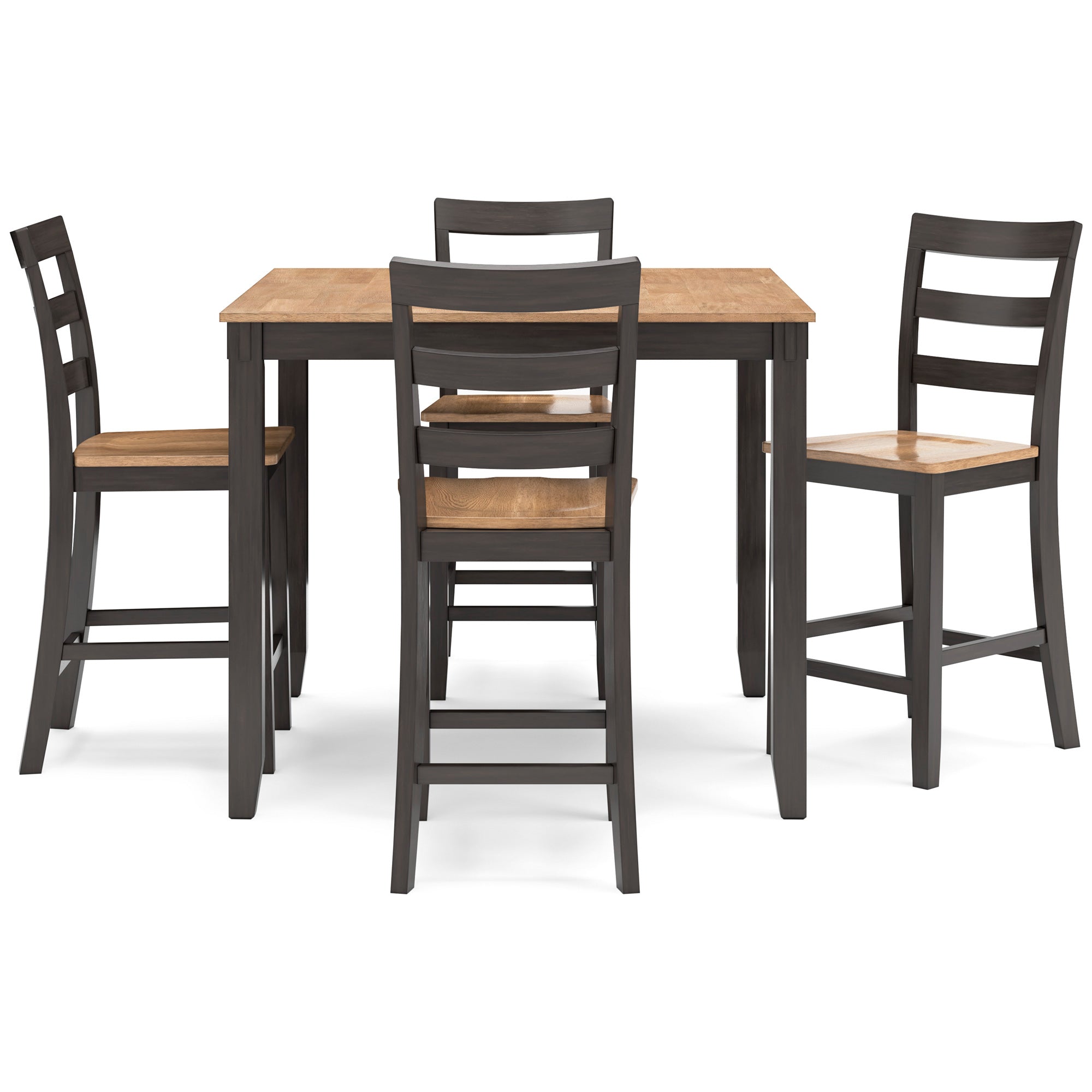 Gesthaven 5 Piece Square Counter Dining Set