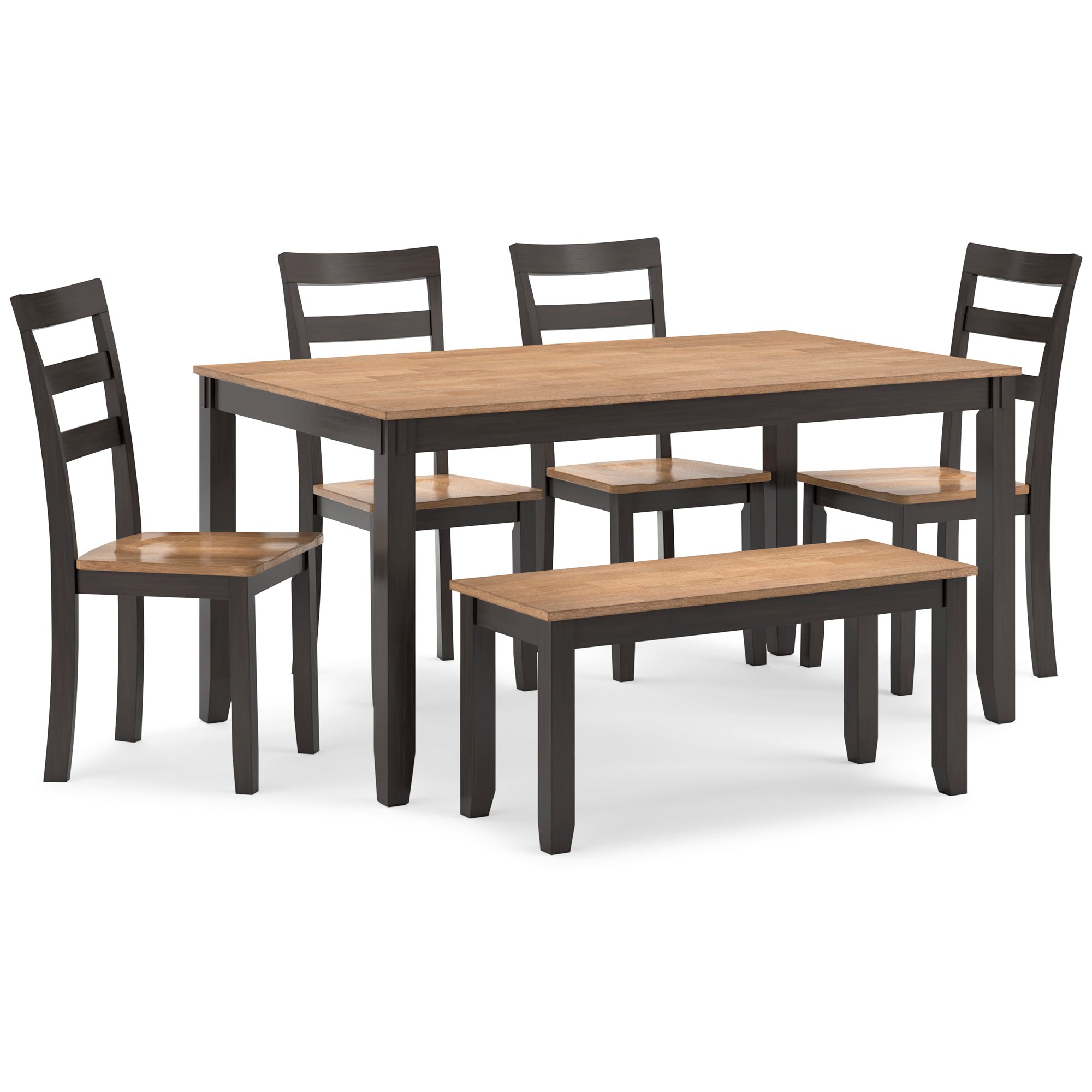 Gesthaven 5 Piece Rectangular Counter Dining Set - Thumbnail 4