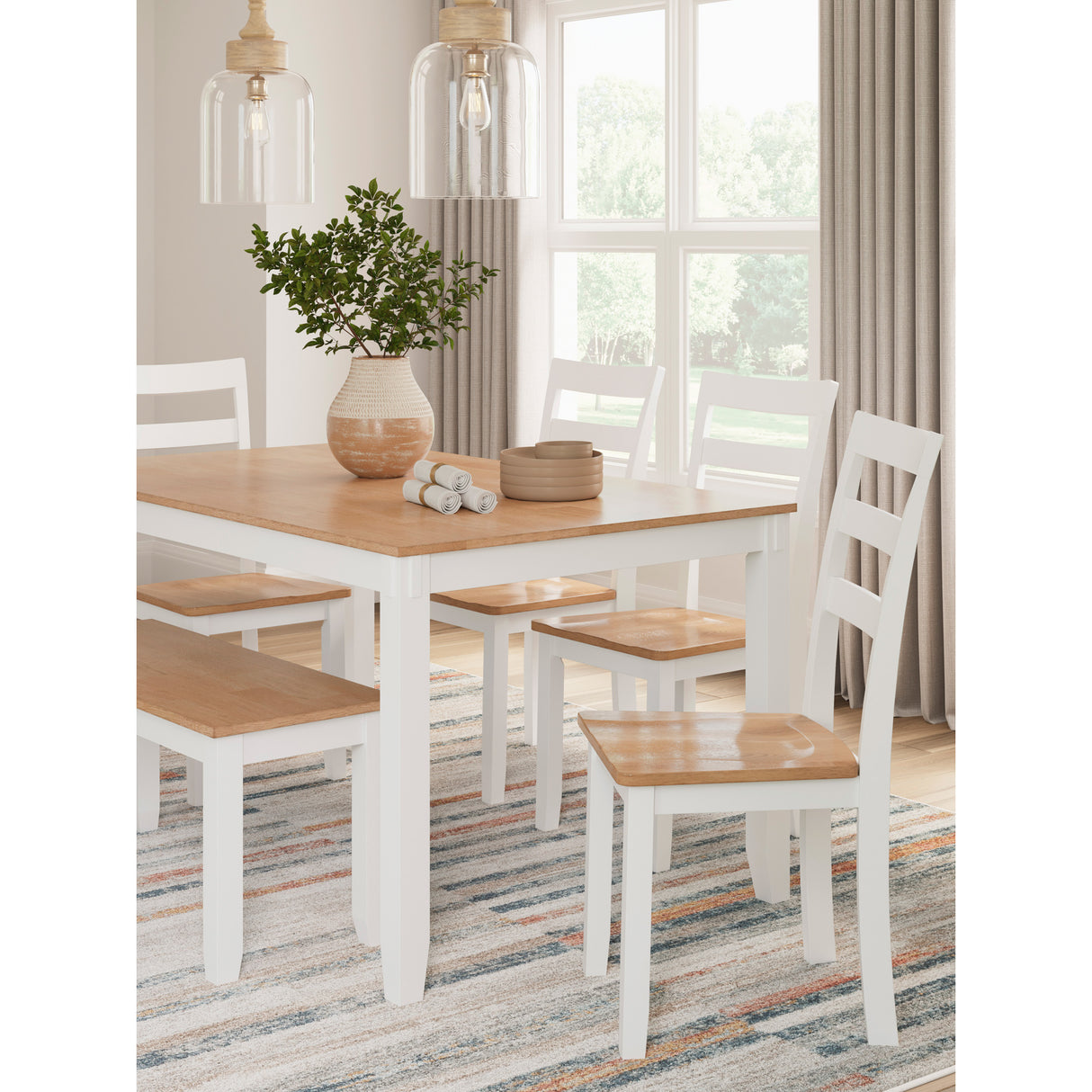 Gesthaven 6 Piece Rectangular Dining Set