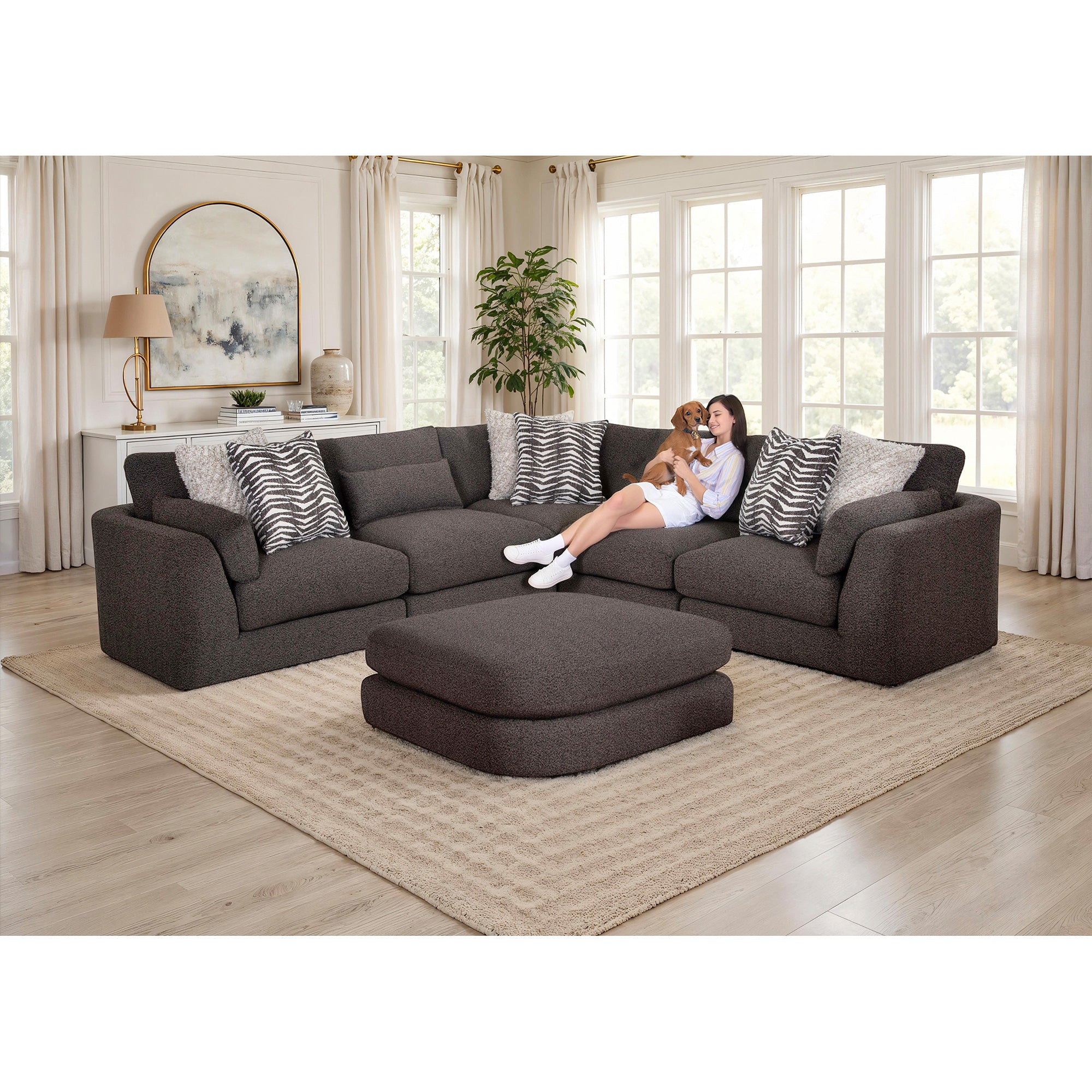 Hadlyn 6 Piece Modular Sectional – Slumberland