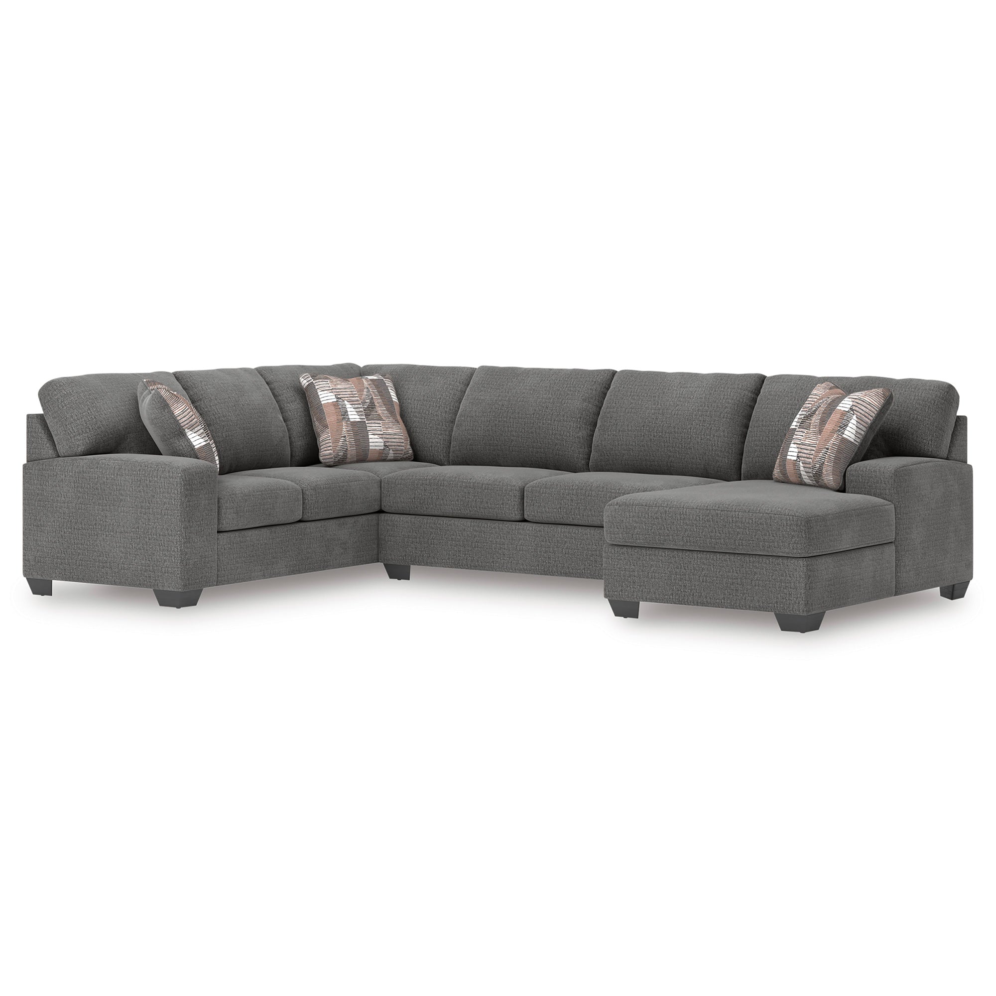 Seyler Lane 3 Piece Right Chaise Sectional – Slumberland