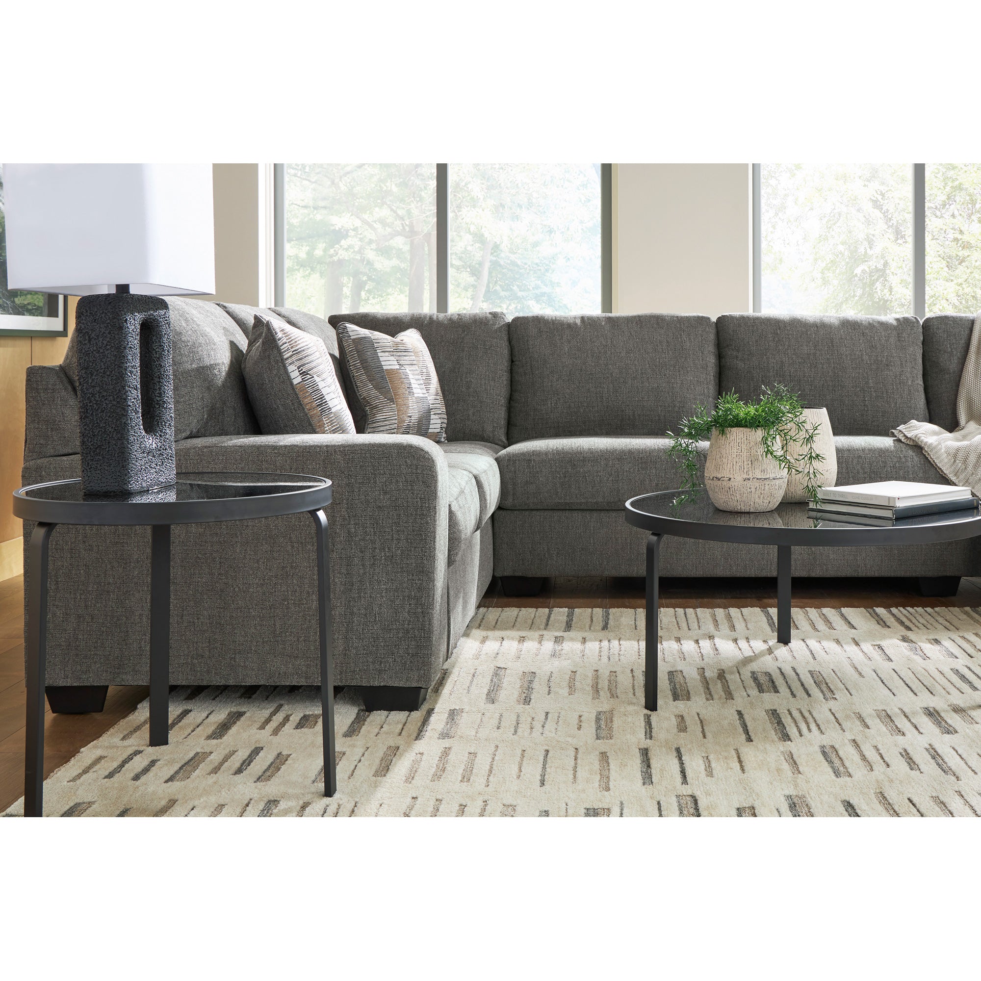 Seyler Lane 3 Piece Right Chaise Sectional – Slumberland