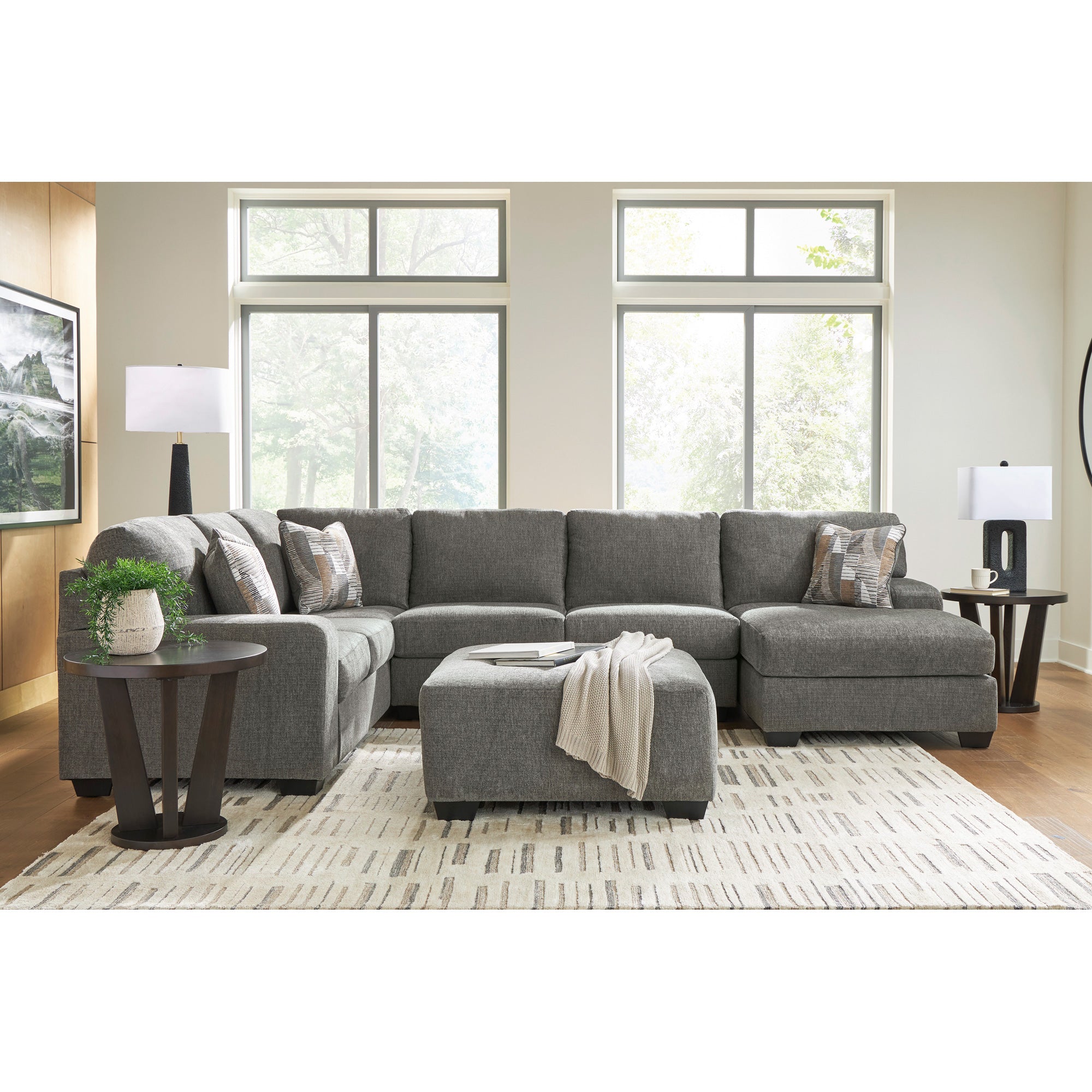 Seyler Lane 3 Piece Right Chaise Sectional – Slumberland