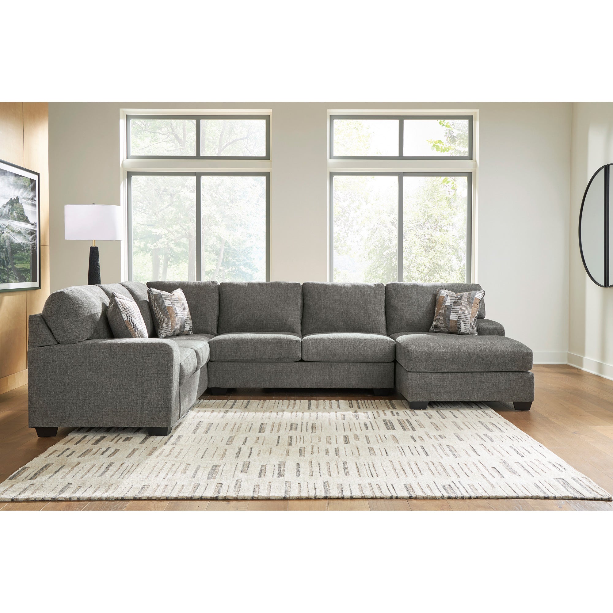 Seyler Lane 3 Piece Right Chaise Sectional – Slumberland