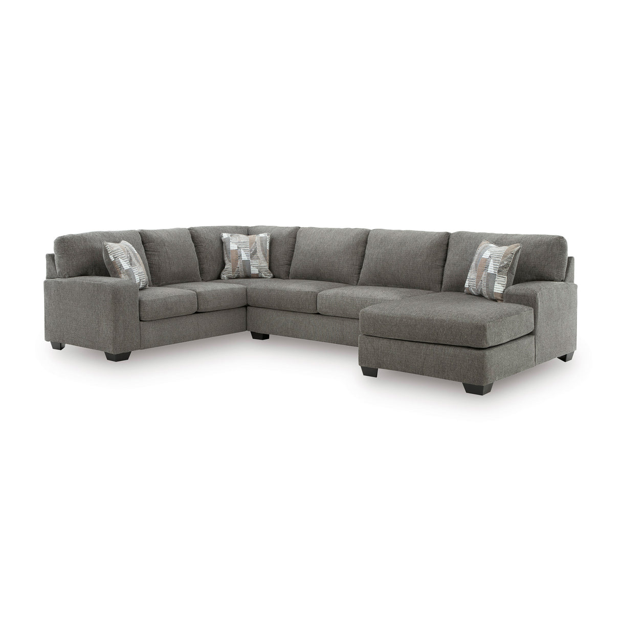 Seyler Lane 3 Piece Right Chaise Sectional