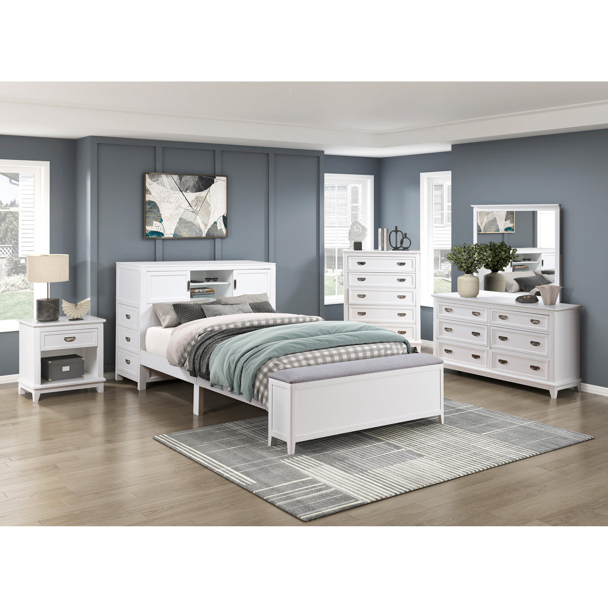 Sloane Bookcase Bed
