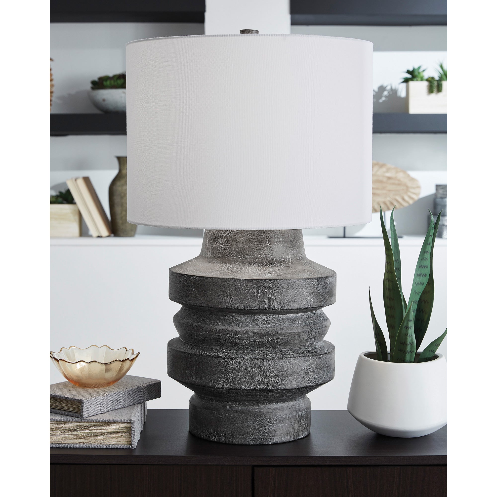 mikan ライトグレーXS Wahida Table Lamp – Slumberland