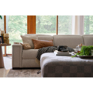 Room setting 3 featuring Armitage Marble 6 Piece Dual Power Reclining Sectional