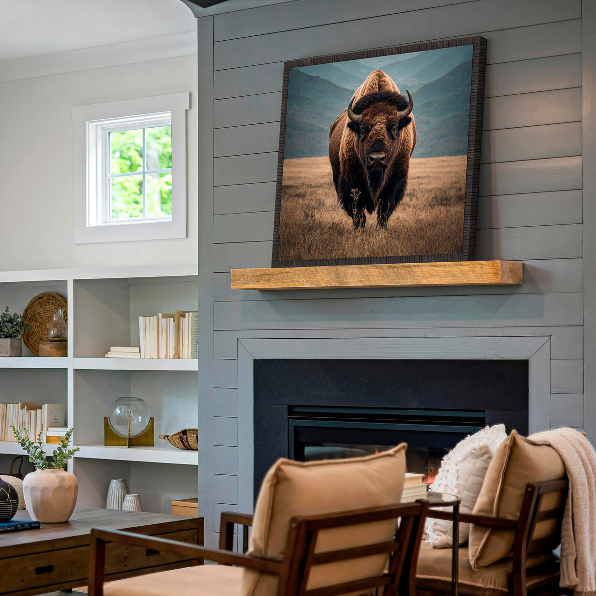 A room setting featuring Defiant Wall Art