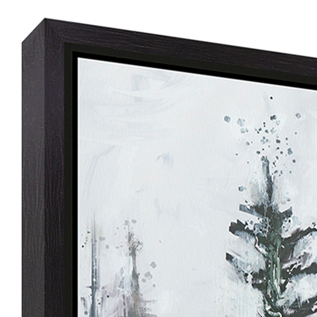 Detail view of Deer In Forest Wall Art