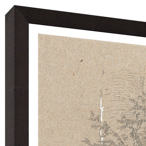 Detail view of Creek In Forest Wall Art