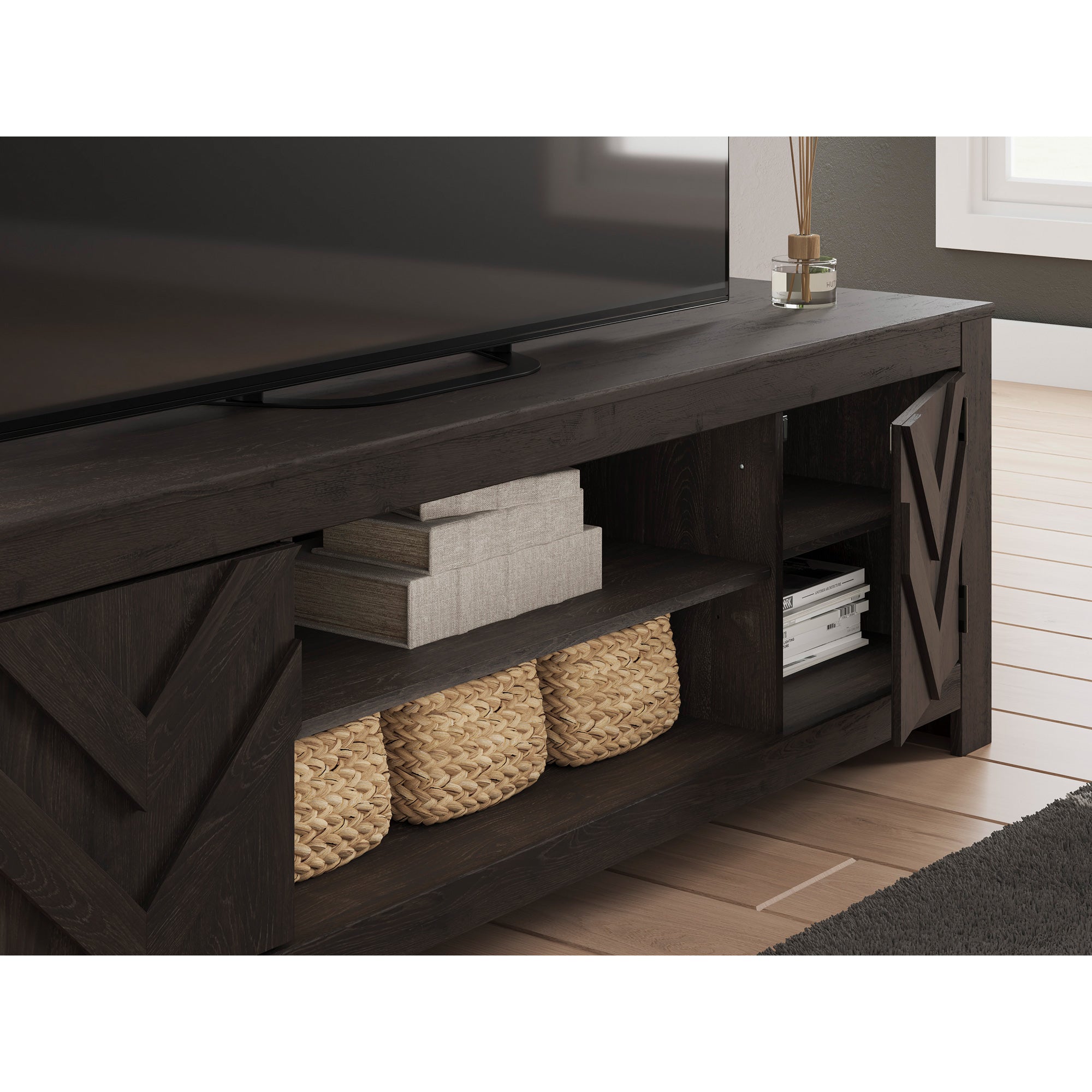 TV's HIGH ティーヴィーズ ハイ ティービーズ Cayboni 71 Inch TV Stand – Slumberland