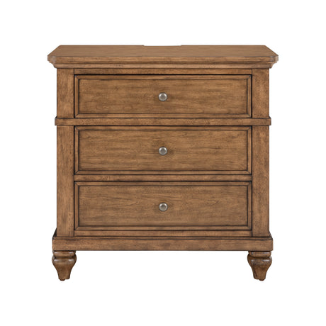 Paola Chestnut Nightstand QK1100904