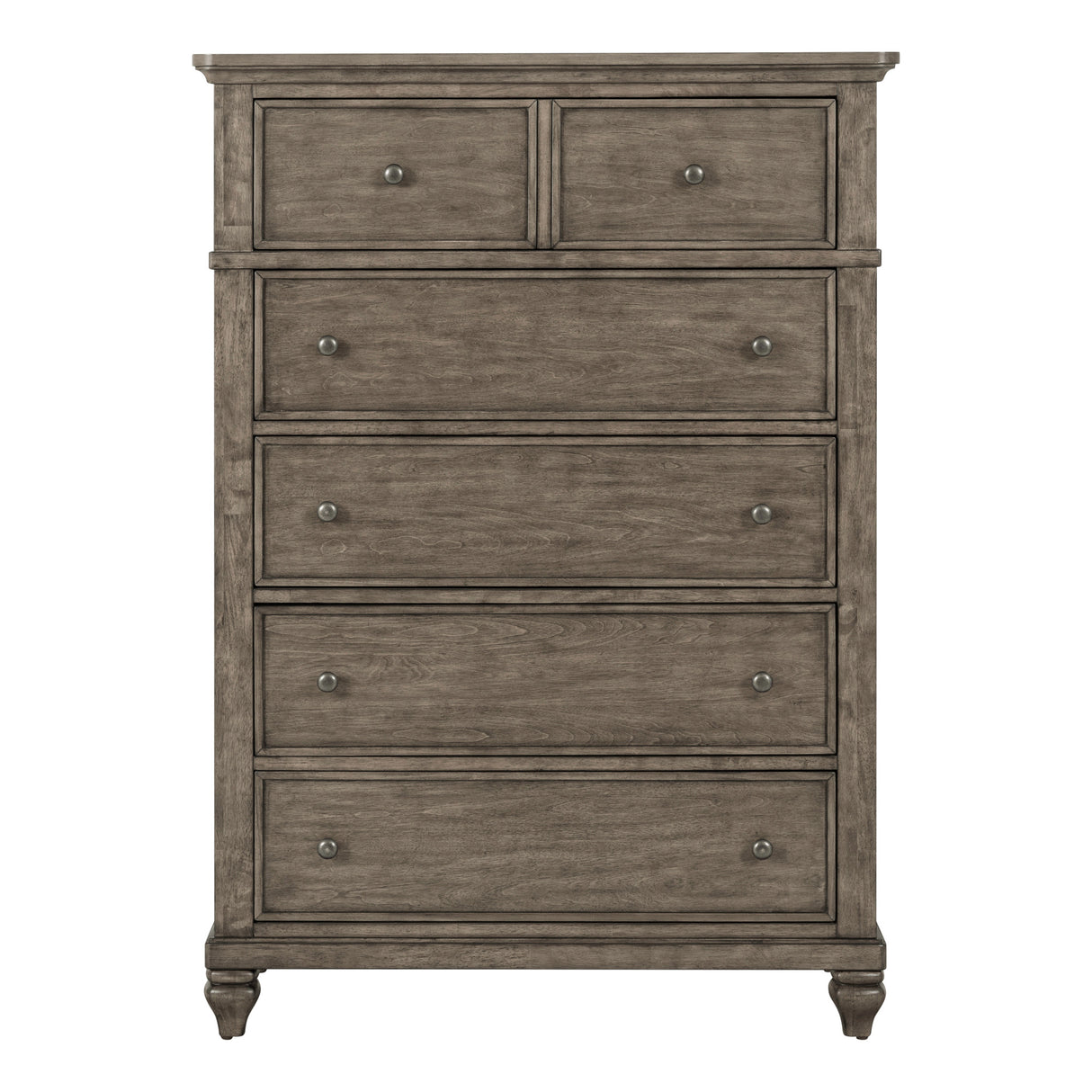 Paola Gray 5 Drawer Chest QK1100916