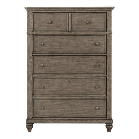 Paola Gray 5 Drawer Chest QK1100916