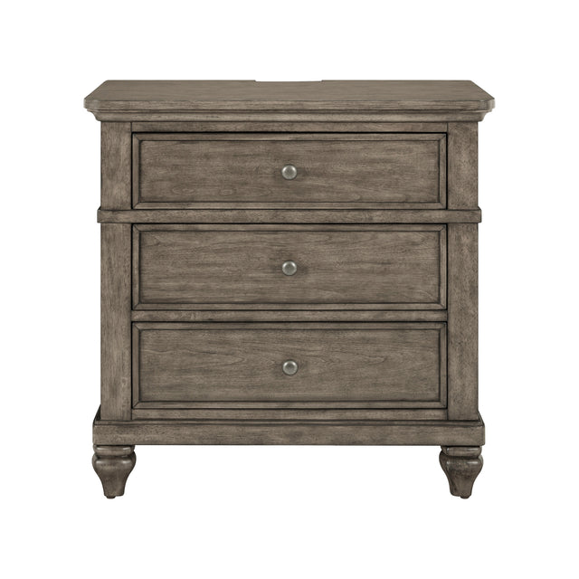 Paola Gray Nightstand QK1100917