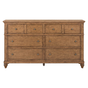 Paola Chestnut 6 Drawer Dresser QK1100927