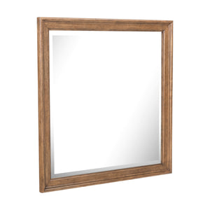 Front left view of Paola Chestnut Mirror