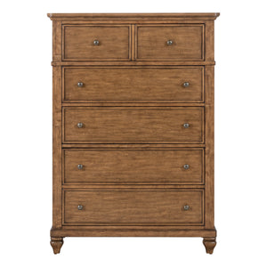 Paola Chestnut 5 Drawer Chest QK1100929