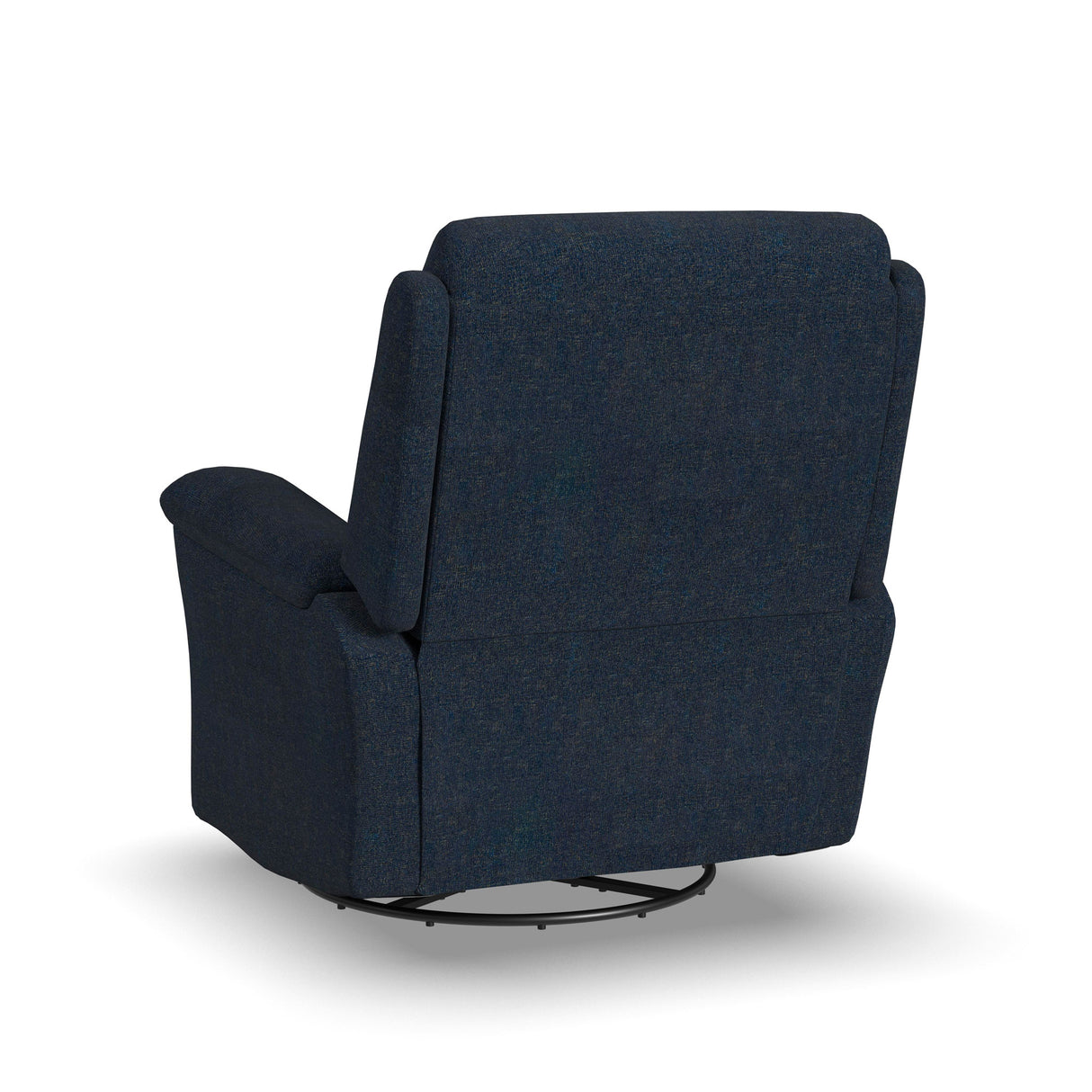 Back view of Sophisticated Marina Swivel Power Recliner