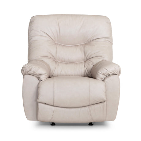 Yogi Taupe Leather Power Recliner QK1101740