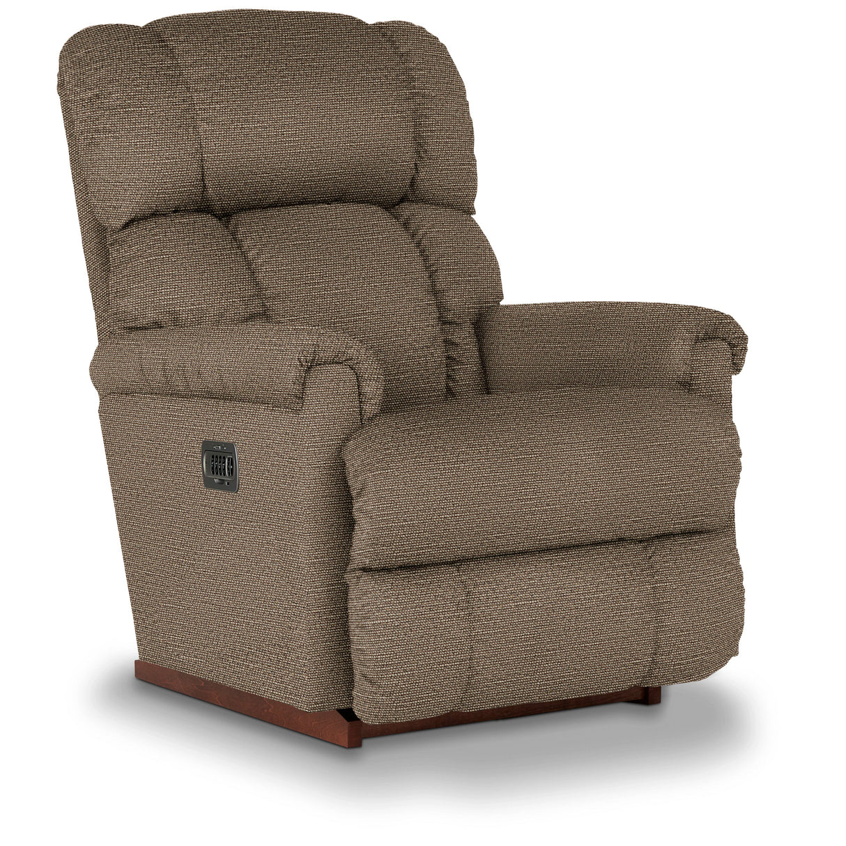 Front right view of Pinnacle Brownstone Tri-Power Recliner