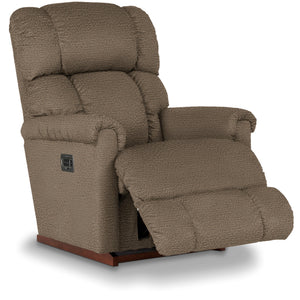 Open view of Pinnacle Brownstone Tri-Power Recliner
