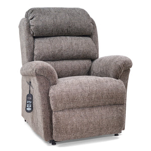 Front left view of Polaris Asher Small Power Lift Chair Recliner