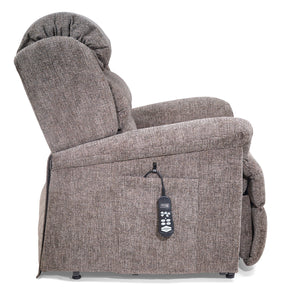 Side view of Polaris Asher Small Power Lift Chair Recliner