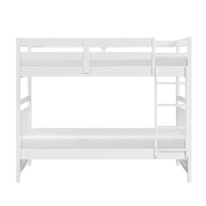 Sloane White Twin Over Twin Bunk Bed QK1101777