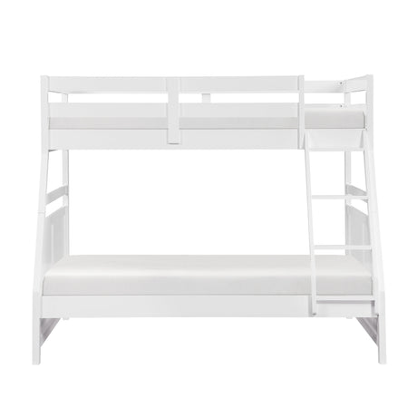 Sloane White Twin Over Full Bunk Bed QK1101781