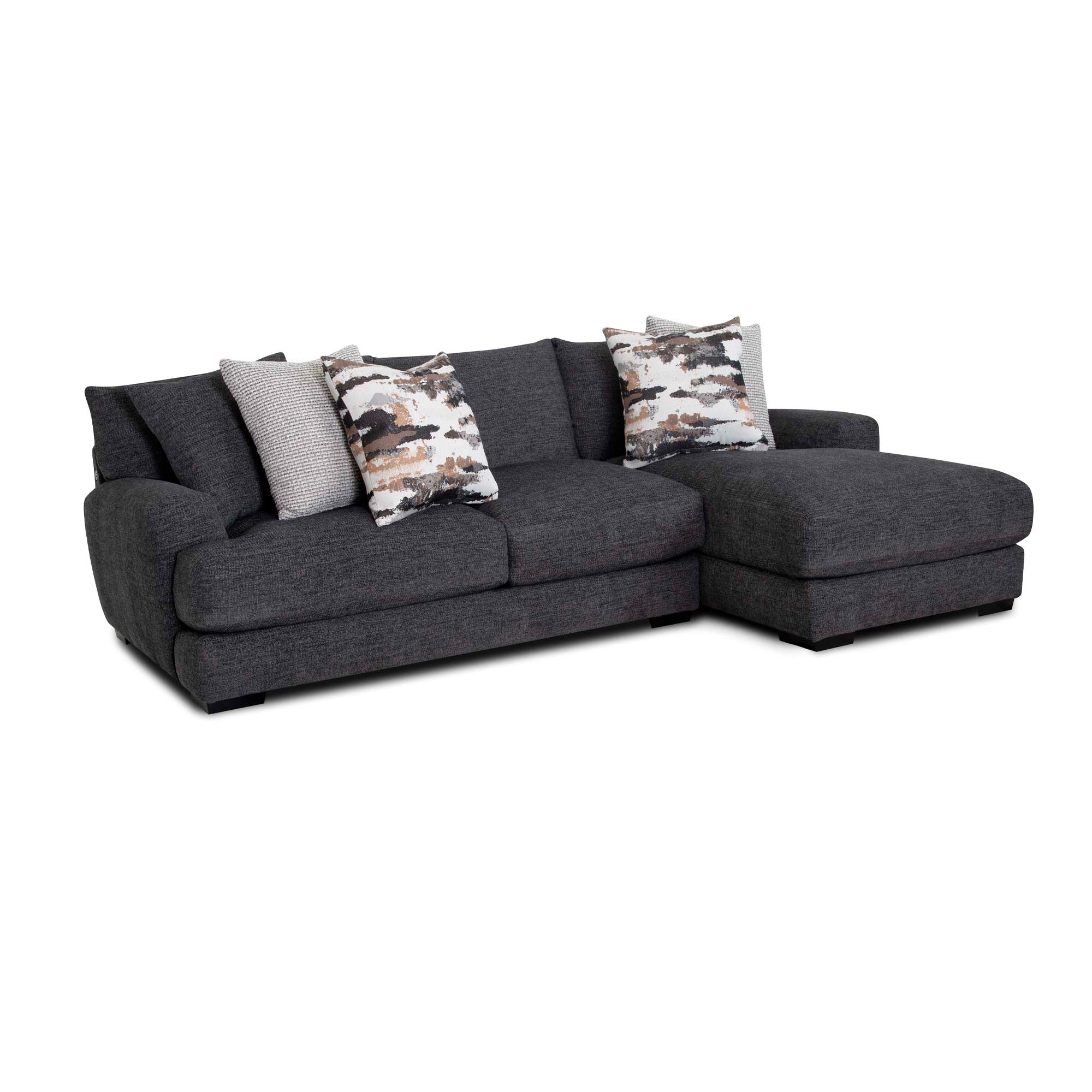 Wake 2 Piece Right Chaise Sofa