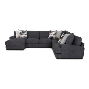 Vale Slate 4 Piece Left Chaise Sectional QK1101975