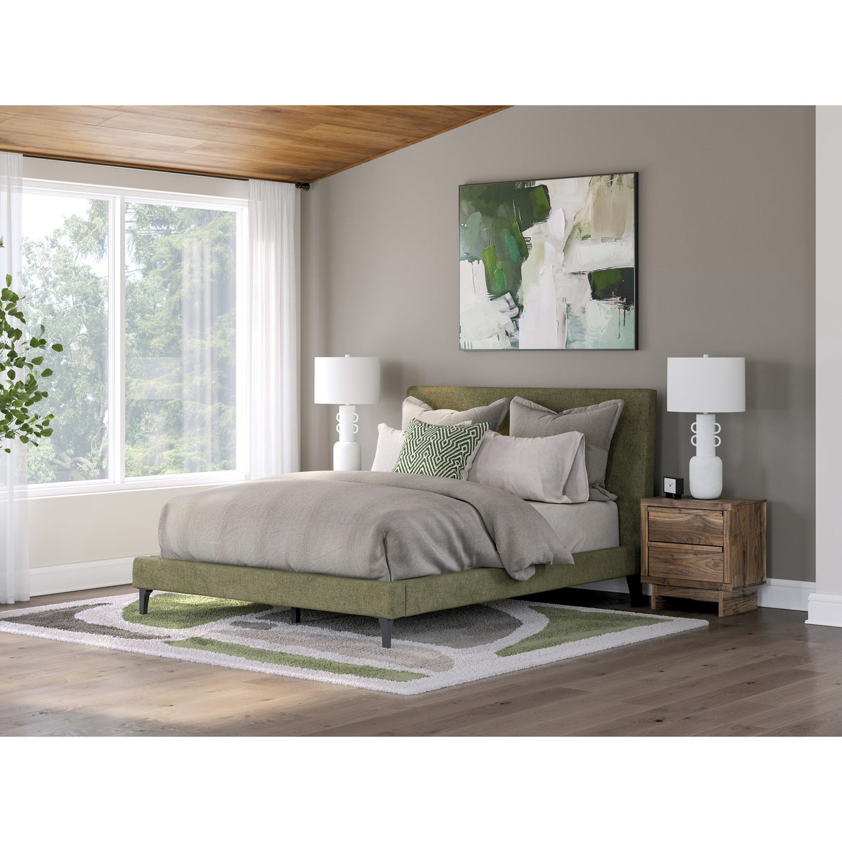 Cadmori Upholstered Bed