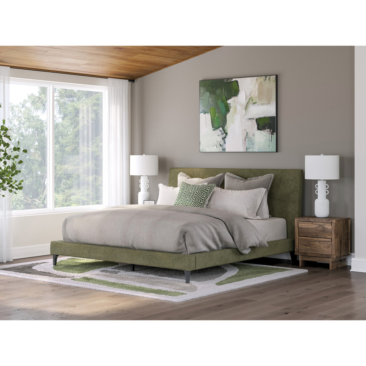 Cadmori Upholstered Bed