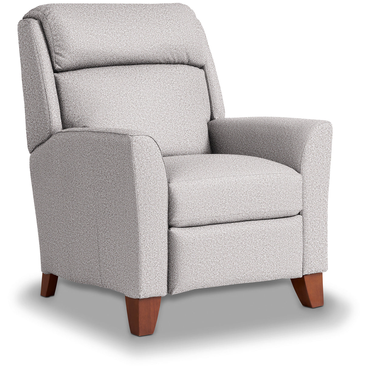 Front right view of Rheeves Oyster High Leg Reclining Chair