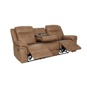 Remy Brown Reclining Sofa