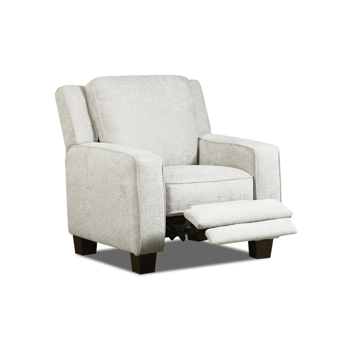Open view of Primrose Hill Silver Power Recliner