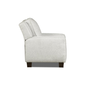Side view of Primrose Hill Silver Power Recliner