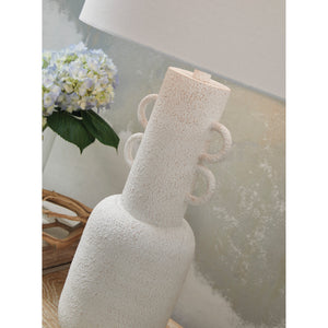 Detail view 2 of Perringhill Distressed White Table Lamp