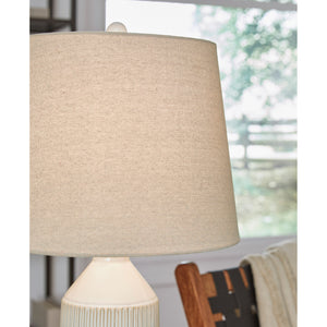 Detail view 2 of Willport WhiteTable Lamp