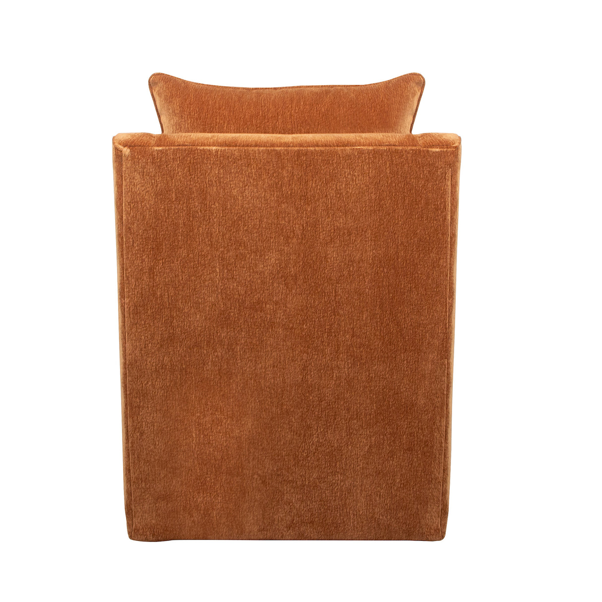 Back view of Aubrey Sienna Swivel Chair