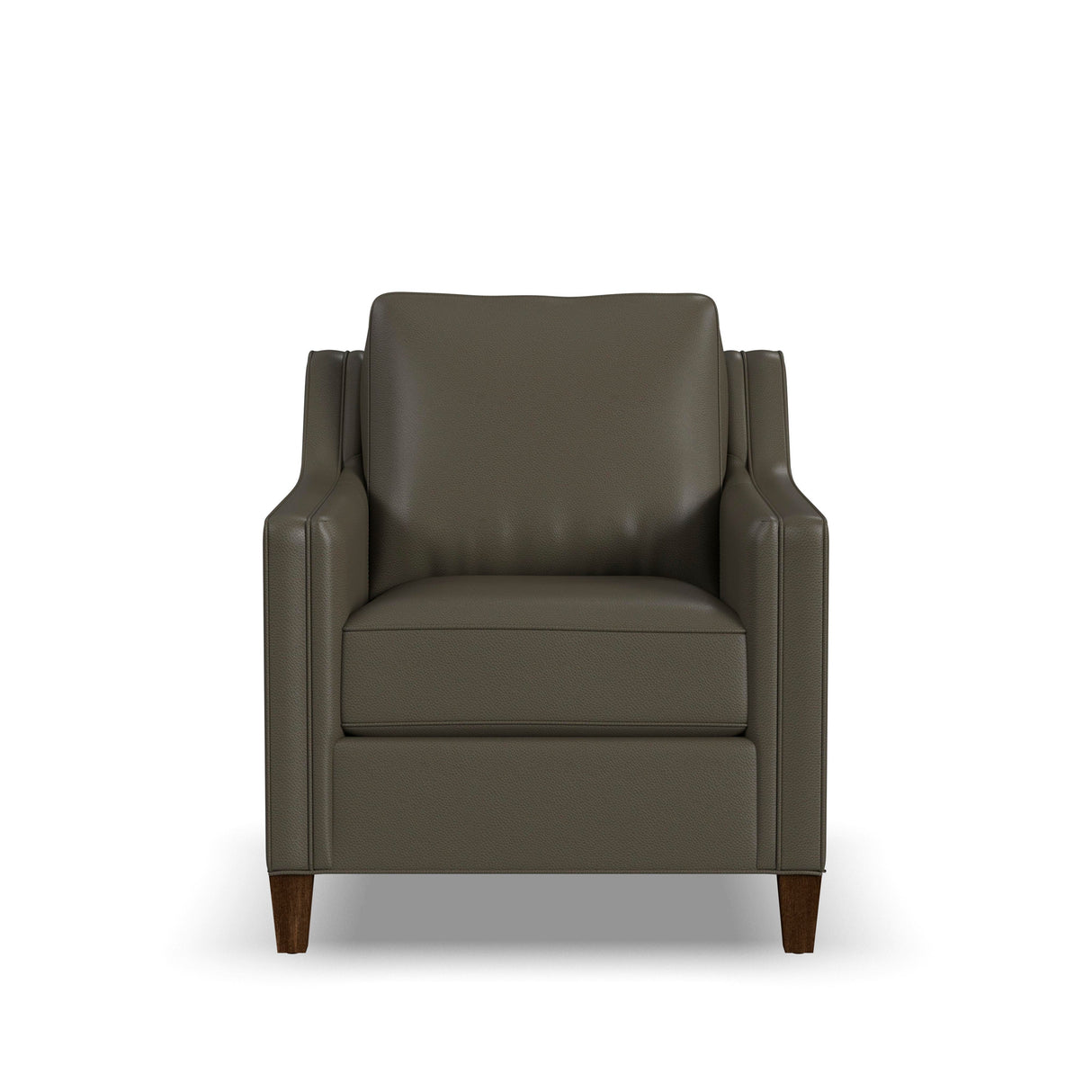 Finley Dark Brown Leather Chair QK1103790