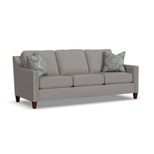 Front right view of Finley Timber Sofa