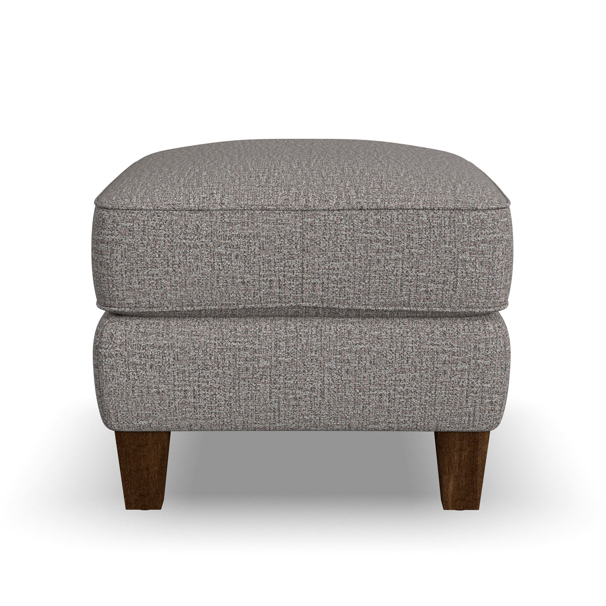 Side view of Finley Timber Ottoman
