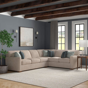 A room setting featuring Bryant Shell 2 Piece Left Sofa Sectional