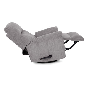 Extended view of Kensington Ash Swivel Rocking Recliner