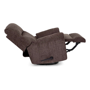 Extended view 7 of Kensington Mocha Swivel Rocking Recliner