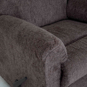 Detail view 3 of Kensington Mocha Swivel Rocking Recliner
